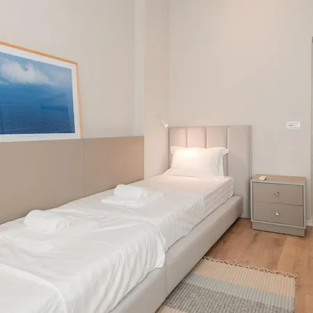 Apartmán Downtown Delux Shallvaret